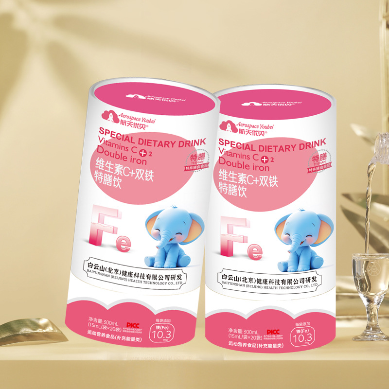 航天优贝维生素C+双铁特膳儿童钙铁锌