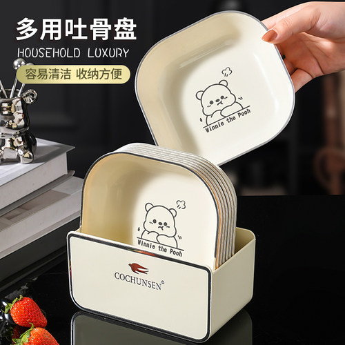 【煮妇亲测好用】收纳方便的骨碟