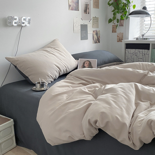 单件 200cm枕套48x74 被套200x230cm床上用品床单床笠单人被罩150