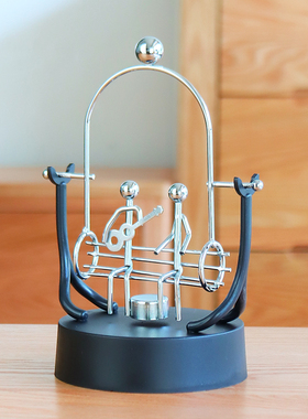 创意牛顿摆球混沌仪摆件磁悬浮装饰品家居客厅书桌桌电视柜小摆设