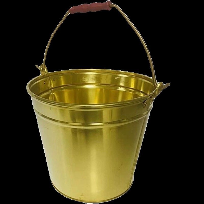 防爆带盖加厚铜桶加油站用锥形无盖消防水桶石油石化防静电铜油桶