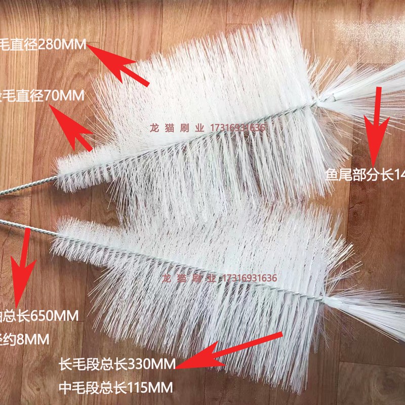 家用电动手电钻饮水机纯净矿泉水桶内壁专用水厂酒瓶吸管清洗毛刷
