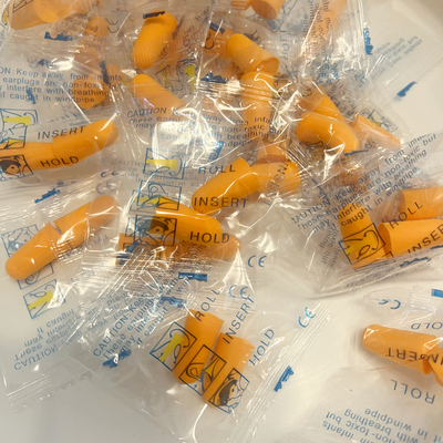 50对独立包装一次性隔音耳塞酒店客房专用睡觉静音防吵降噪声耳堵