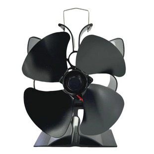 强风热能力壁炉风扇XF483蝴蝶葫芦底座4叶125Stove fan厂跨境货源