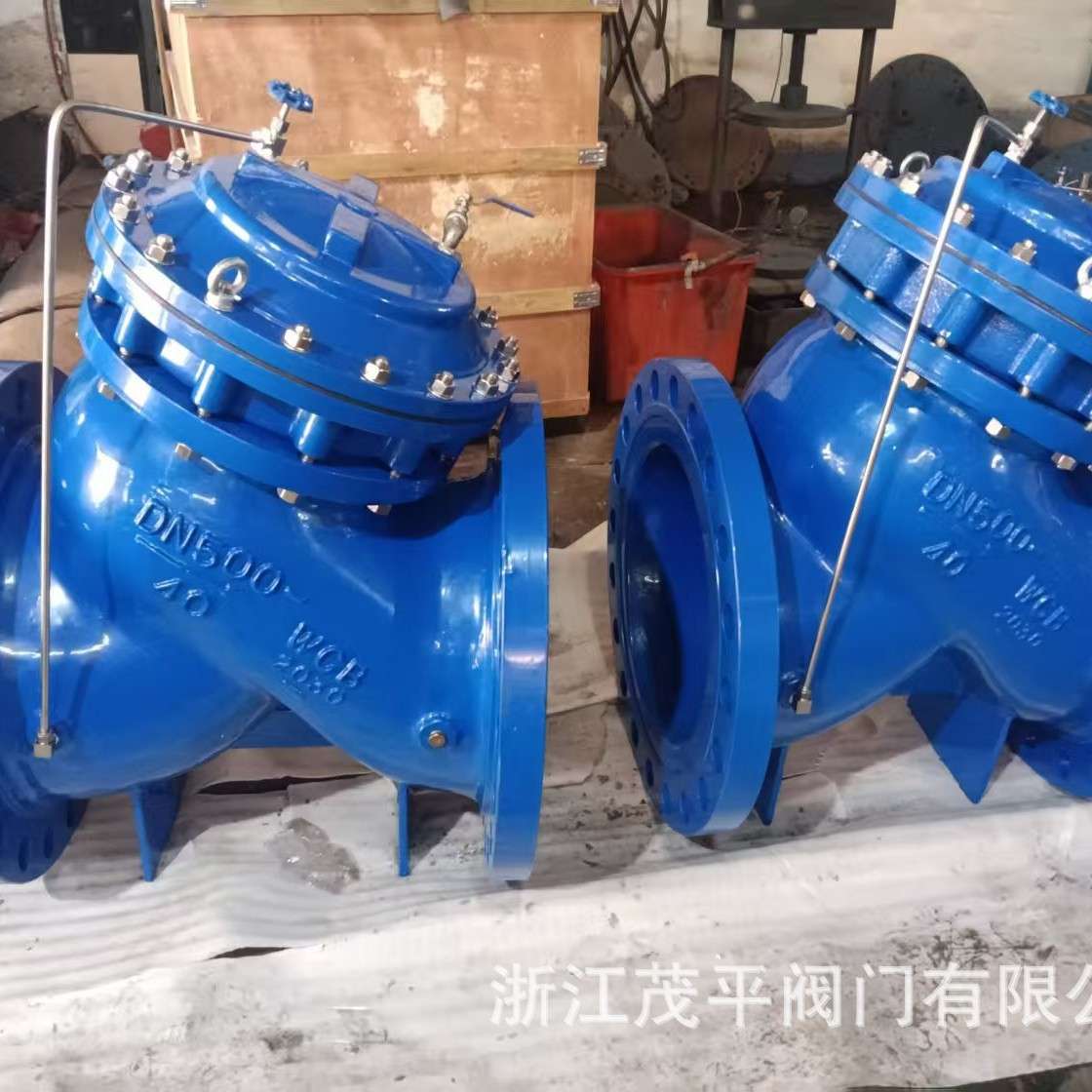 大口径F745X-16C隔膜式遥控浮球阀铸钢WCB水位控制碳钢法兰连接式