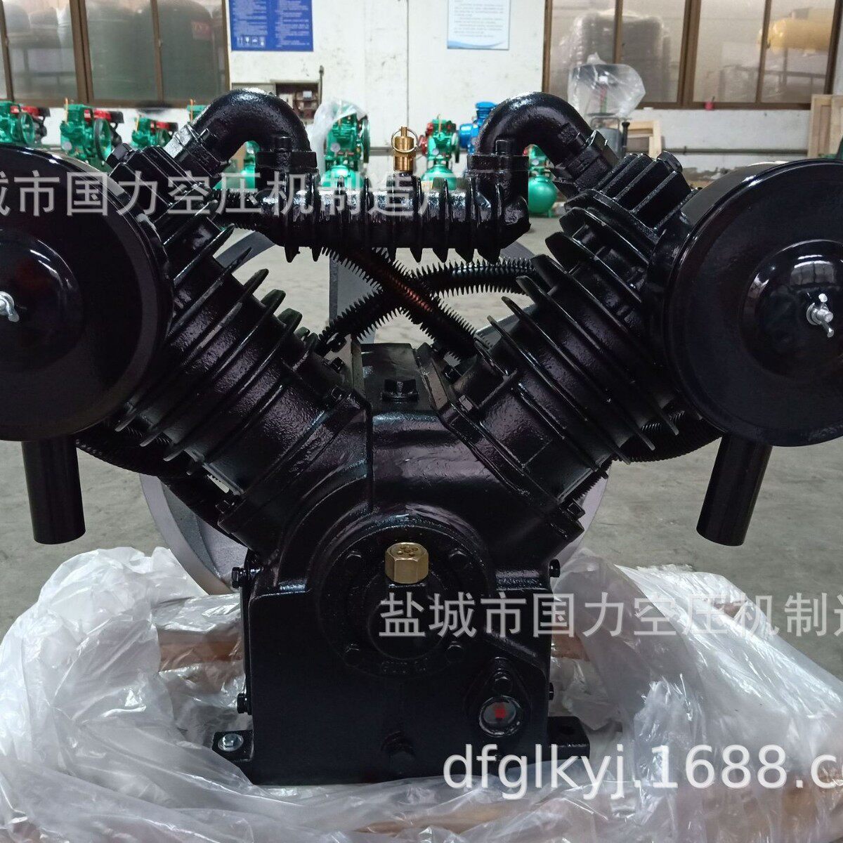 厂家直销1.05/12.5KG/16KG空气压缩机泵头适配7.5KW707机头中高压