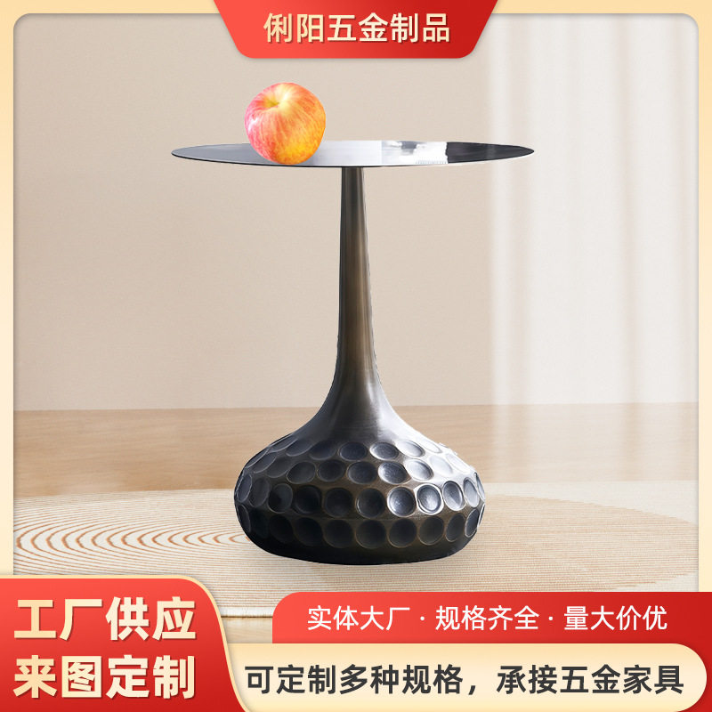 厂家供应茶几圆形桌脚餐桌桌腿吧台脚铸铁底座金属铁艺餐桌支架脚