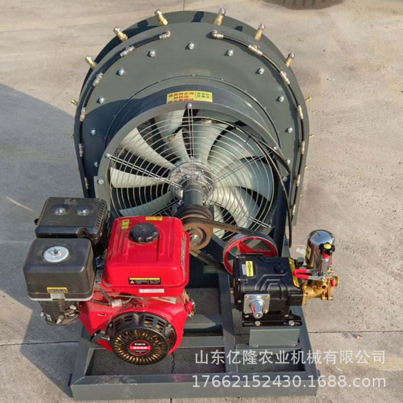 葡萄果树风送喷药机 悬挂式动力打药机 500L四轮喷杆打药机