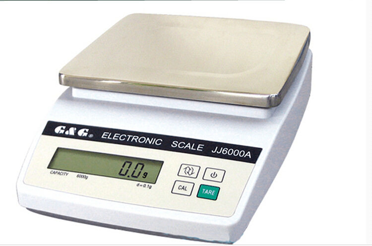 双杰天平 JJ6000A 十分之一天平 6000g/0.1g