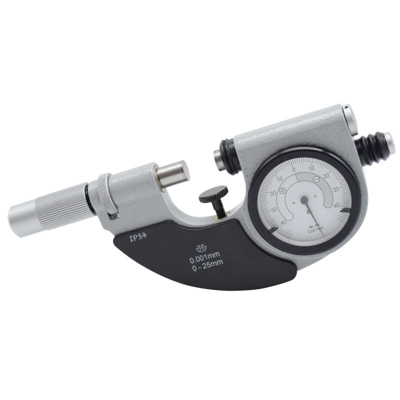 青量外径带表式杠杆千分尺0-25-50mm快速杠杆卡规卡表螺旋测微仪