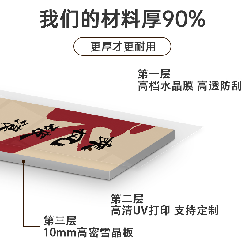 公司企业文化背景墙办公室氛围z布置墙H面装饰挂画激励志标语墙贴