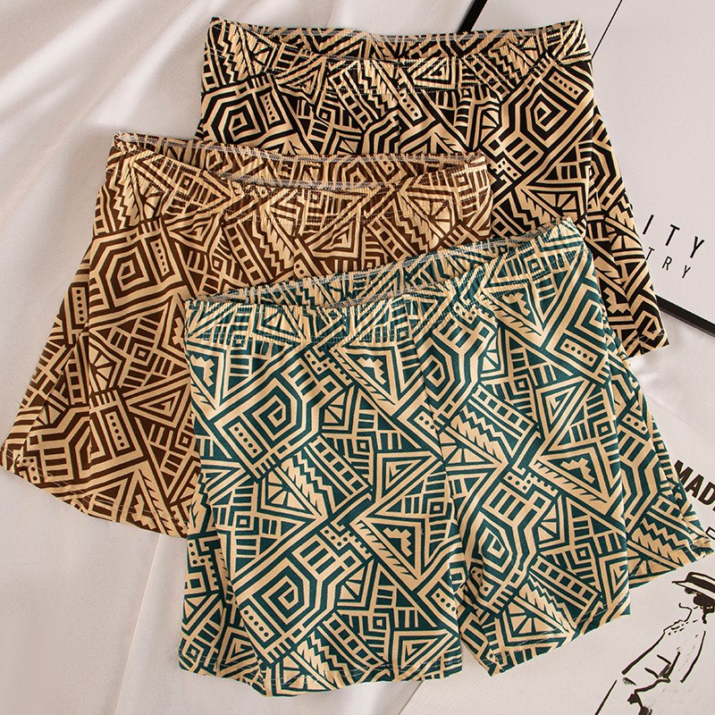 阿罗裤男宽松版男士内裤纯棉四角裤2025新款裤衩男款大码平角夏季