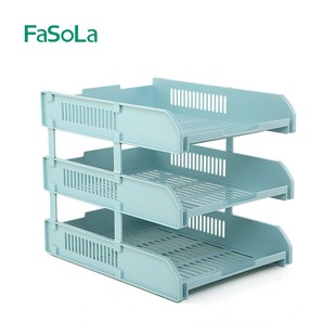 简约办公室桌面多层文件收纳筐篮子A4架子置物架收纳架大容量超大