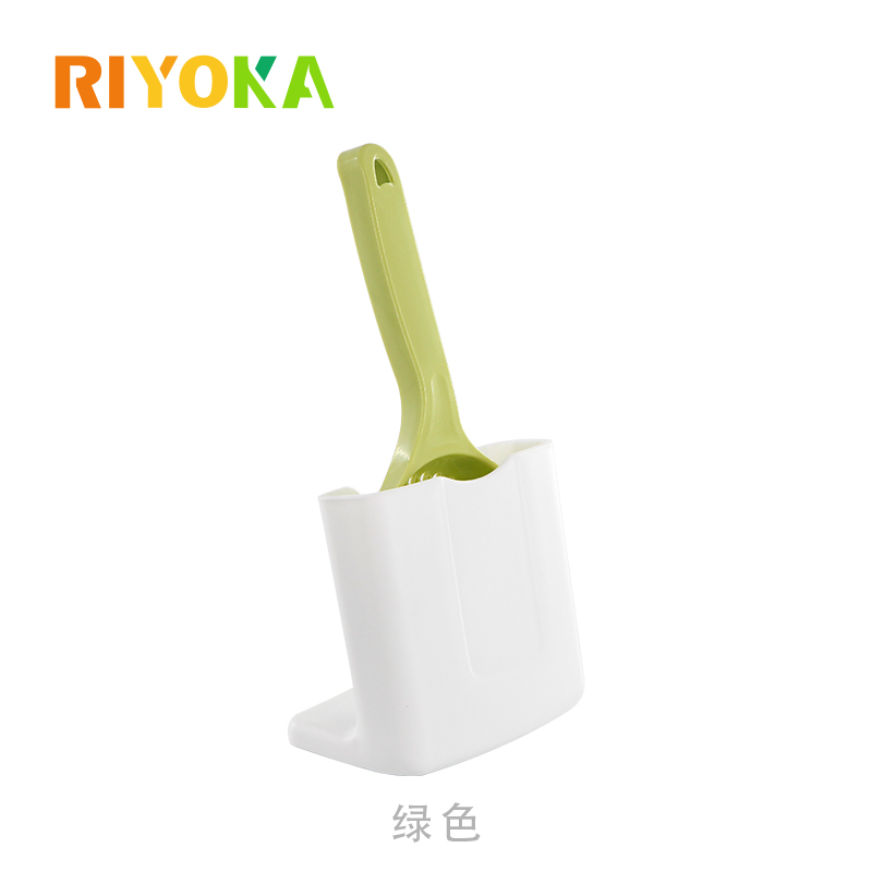 瑞友家中号长柄大孔猫砂铲带底座条形漏孔膨润土豆腐切割猫砂铲