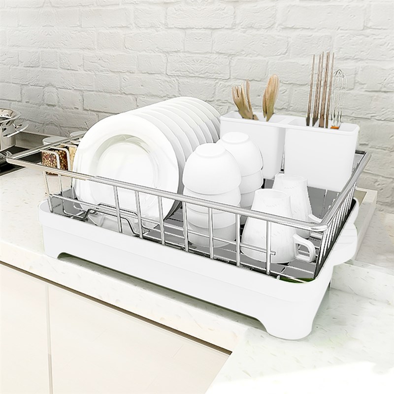 沥水碗架厨房碗碟架不锈钢晾碗架家用放碗水槽置物架洗碗筷滤水架