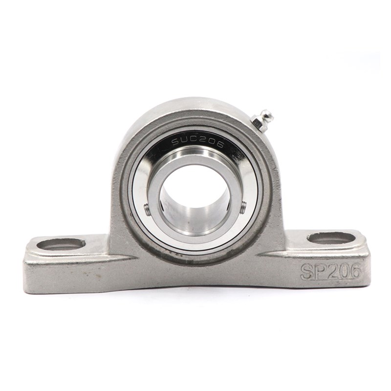 不锈钢外球面立式带座轴承SUCP204 205 206 207 208 209 210 P212