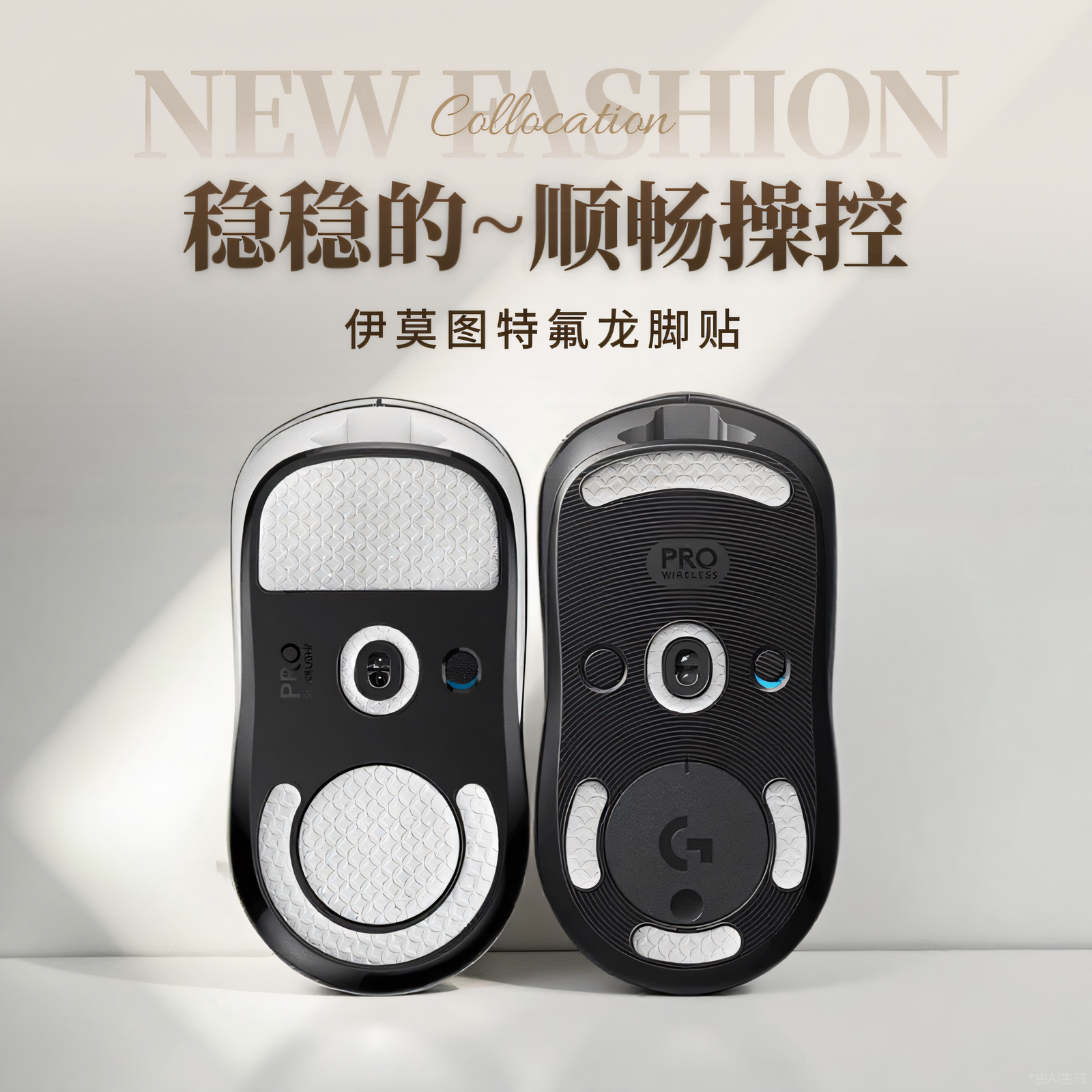 GPW1/2/3/4代鼠标防滑脚贴金刚版图片