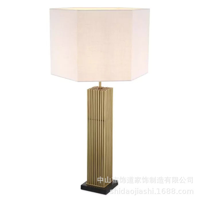 美式现代台灯样板房简约卧室床头客厅沙发角落艺术设计师装饰台灯