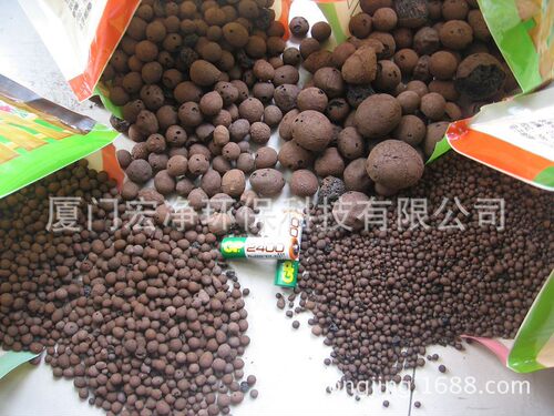 轻质陶粒滤料颗粒轻便过滤快速