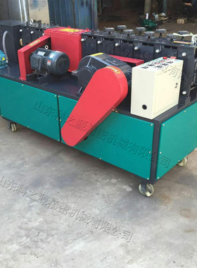 方管弯曲管材矫直机 建筑工地方管调直机 扣件式钢管脚手架校直机