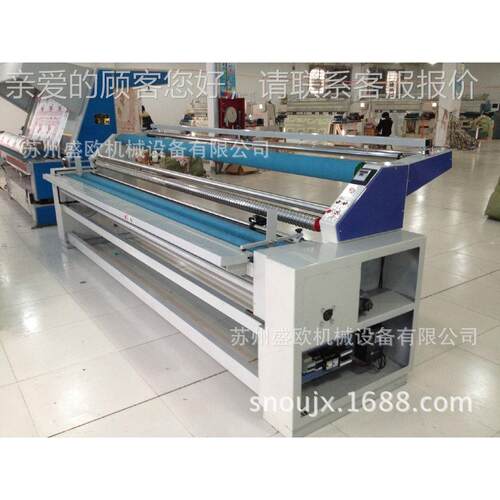 厂家提供PT-861型卷布卷计自动对边数布机 铸铁式卷布机成品设备