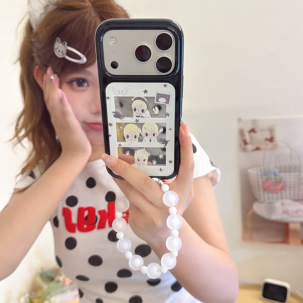 吉能虎新款燕子原野上秋适用于苹果17promax带手链手机外壳iPhone16pro全包边防摔15/14/13保护套