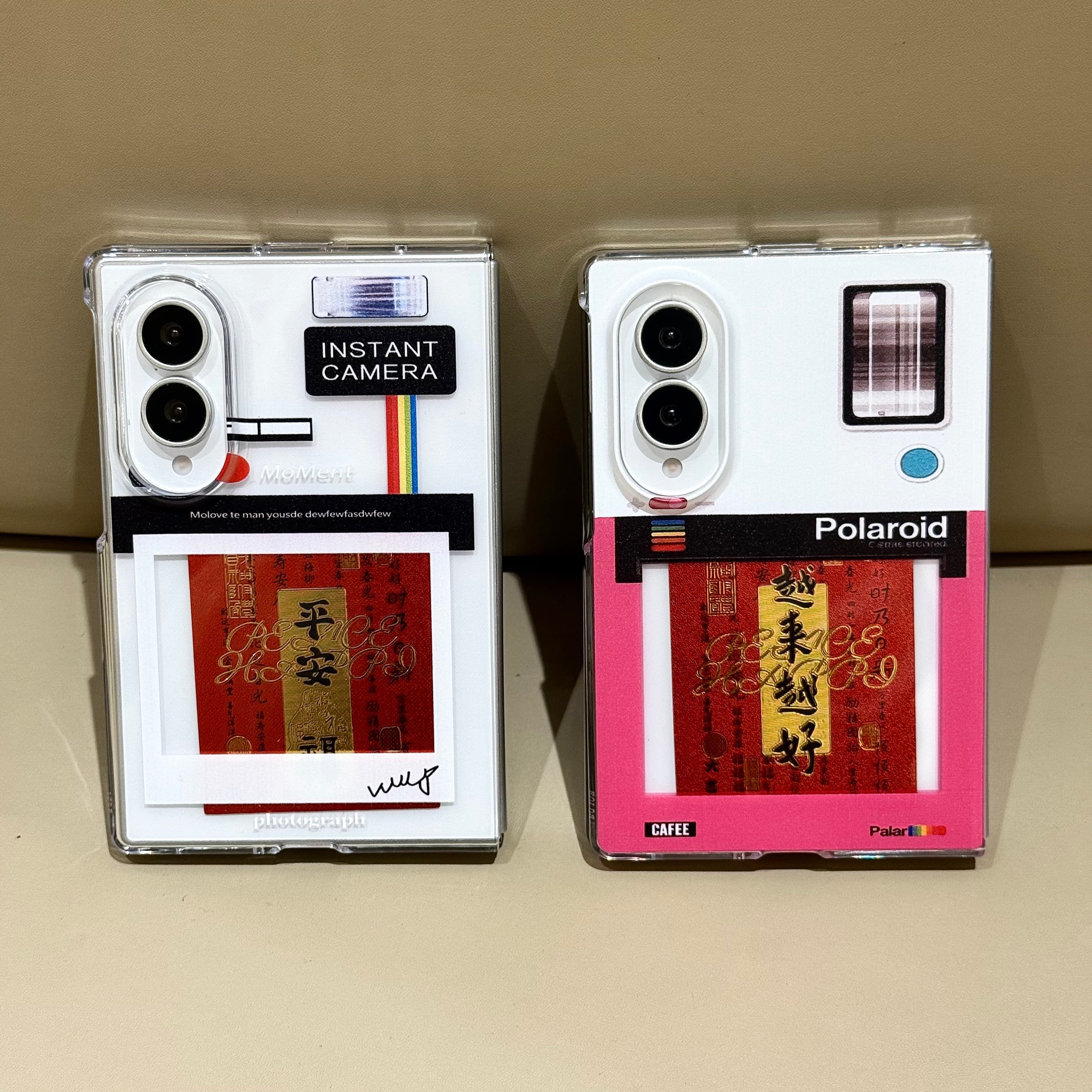 吉能虎新款拍立得适用三星ZFold8Ultra带手链手机壳ZFold7/6全包防摔ZFold5/4女款ins保护套