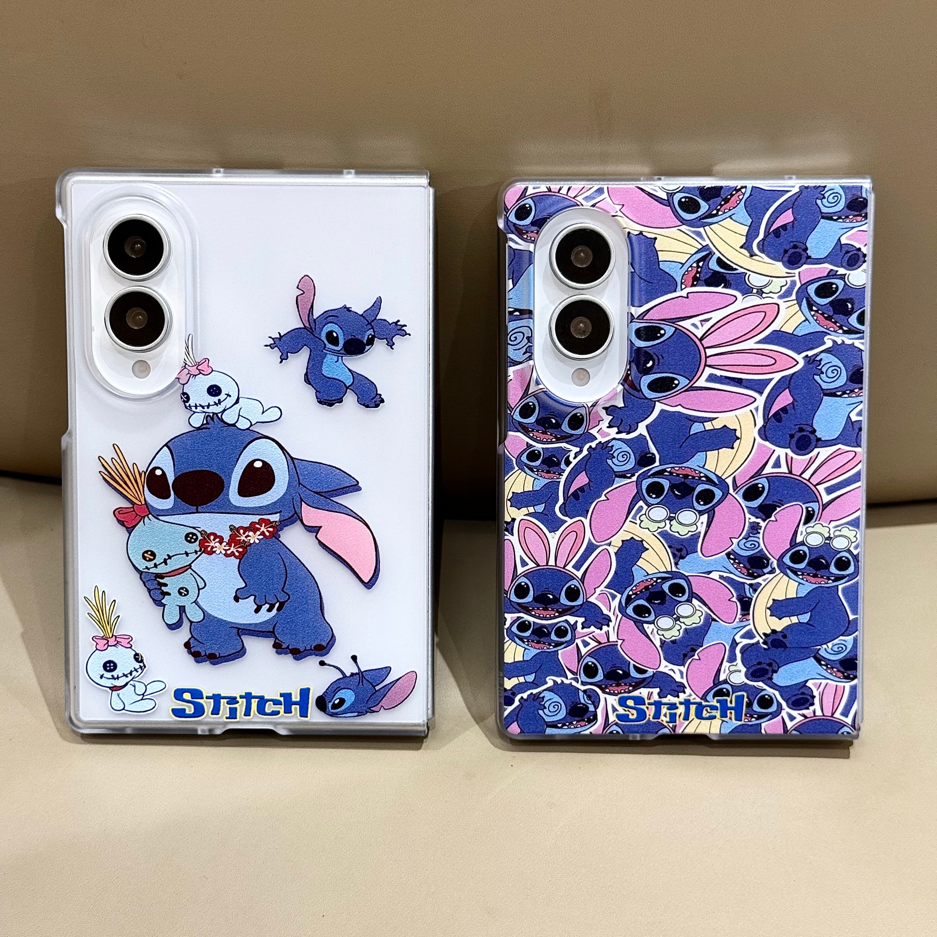吉能虎新款史迪仔适用三星ZFold8Ultra带手链手机壳ZFold7/6全包防摔ZFold5/4女款ins保护套