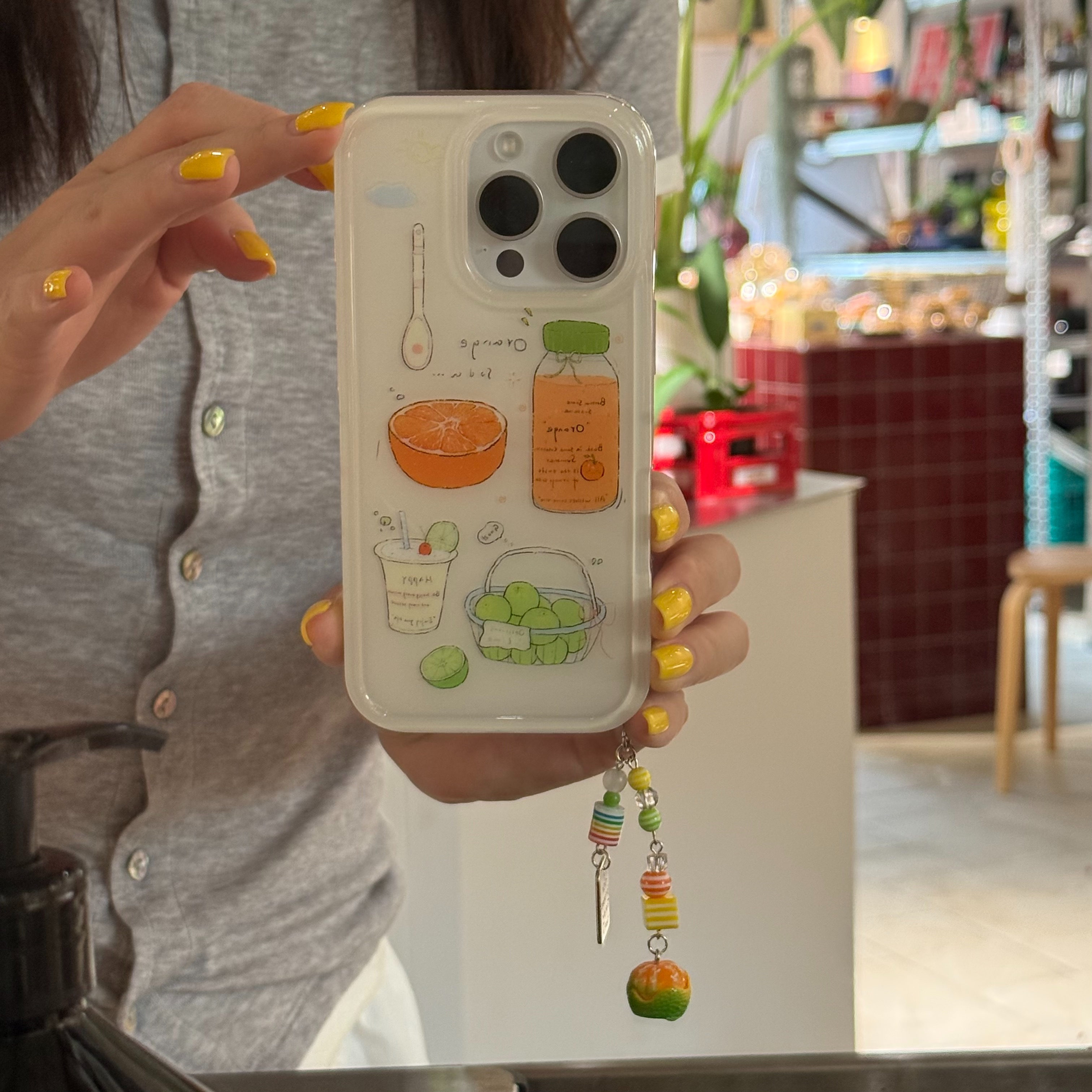 吉能虎新款橘子汽水适用于苹果16promax带挂件手机外壳iPhone15pro全包边防摔14/13创意ins风女款保护套