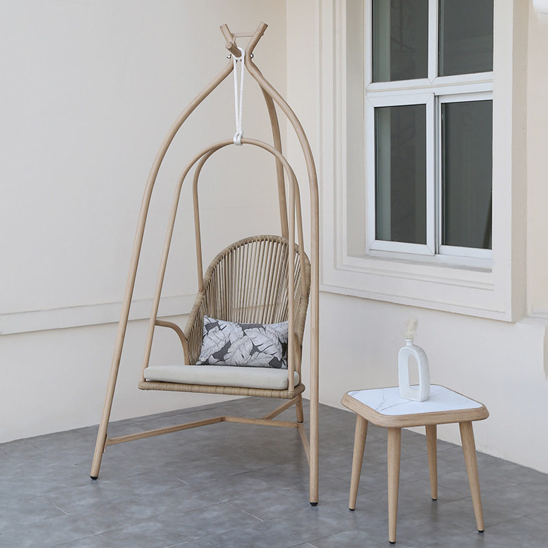 吊椅秋千阳台吊篮椅子藤椅家用休闲室内摇篮椅摇椅露台户外秋千椅