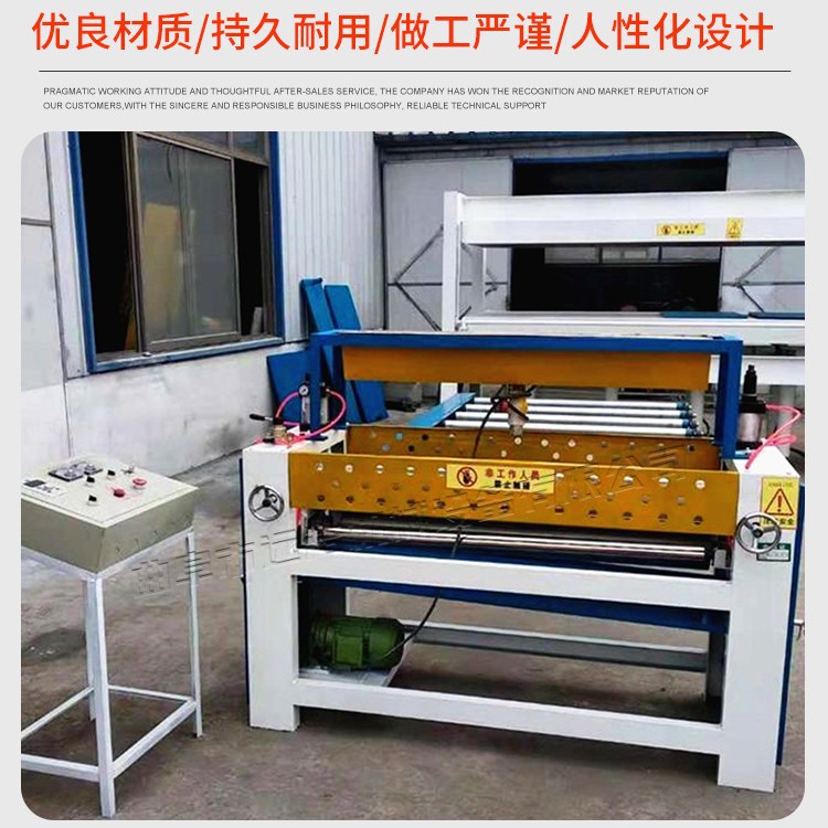 不锈钢双面涂布淋胶机