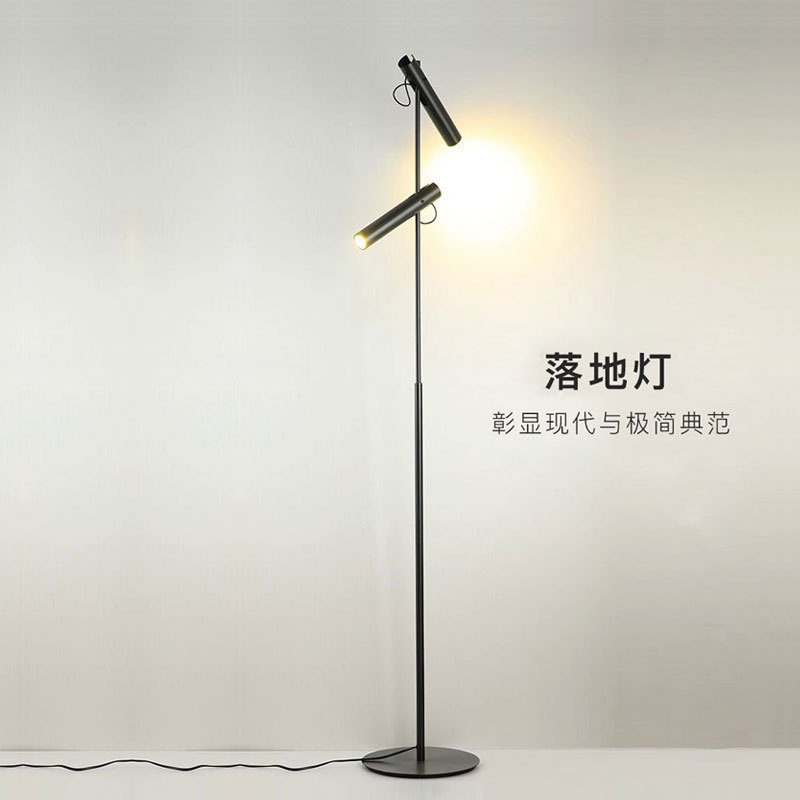 现代简约客厅落地灯设计师创意可调节沙发立灯卧室氛围装饰LED灯