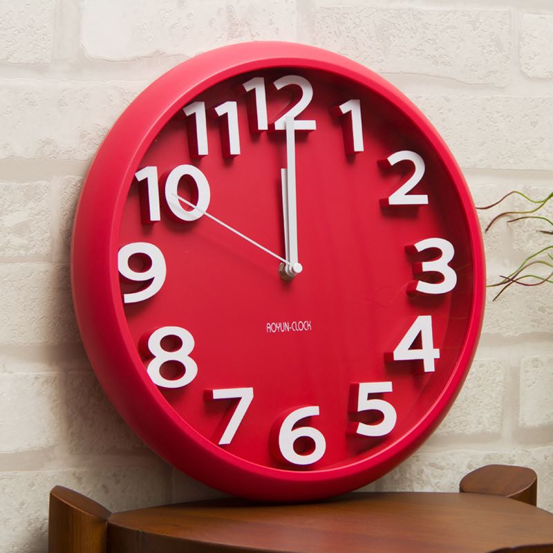 ?电波挂钟客厅静音夜光现代简约时钟家用钟表挂墙创意石英2025新