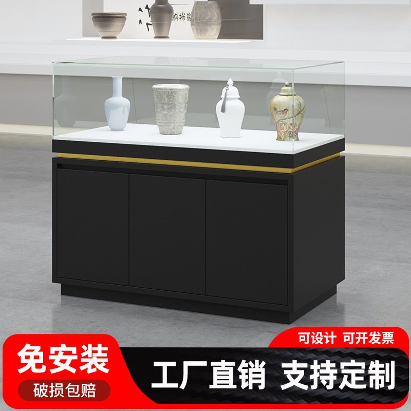 博物馆展示柜古董玻璃展柜瓷器文物珠宝收藏品陈列柜展示台