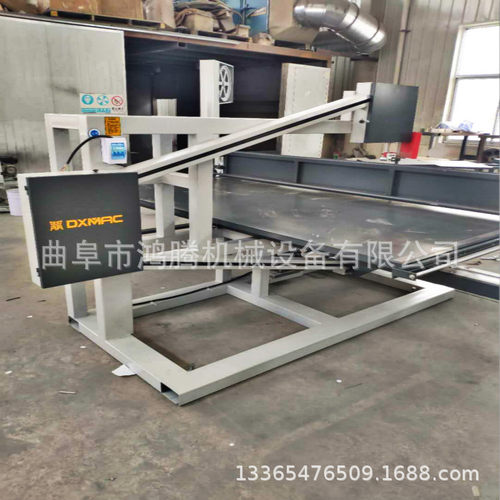 机身加固 台面可加厚 承重大 可移动滑辊推台立式木工带锯机