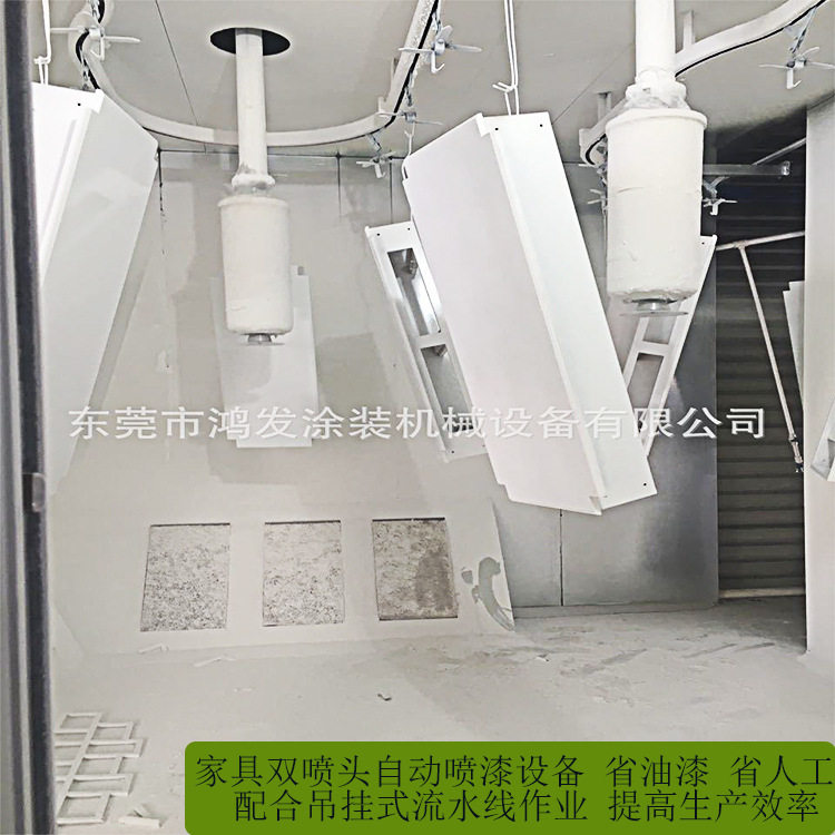 【厂家供应】省油漆又省人工的双喷头自动喷漆设备