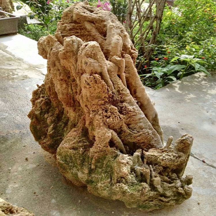 现货多孔吸水石盆景假山石