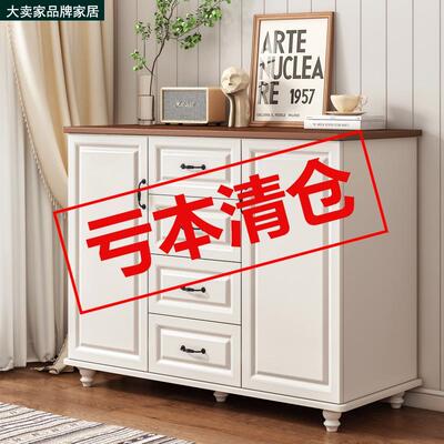 美式木质五斗柜大容量收纳