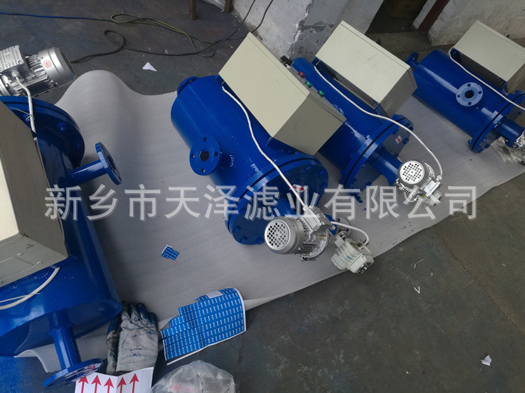 Y型手摇刷式过滤器 全自动电动刷式自清洗反冲洗过滤器 DN100/200