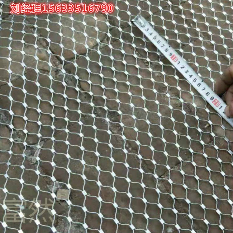 阳台不锈钢绳防坠网 防坠落物安全网 楼梯扶手用网厂家生产热销