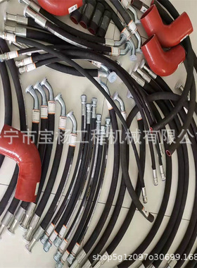 TY230 SD22推土机全车软管07125-00611液压高压油管橡胶软管