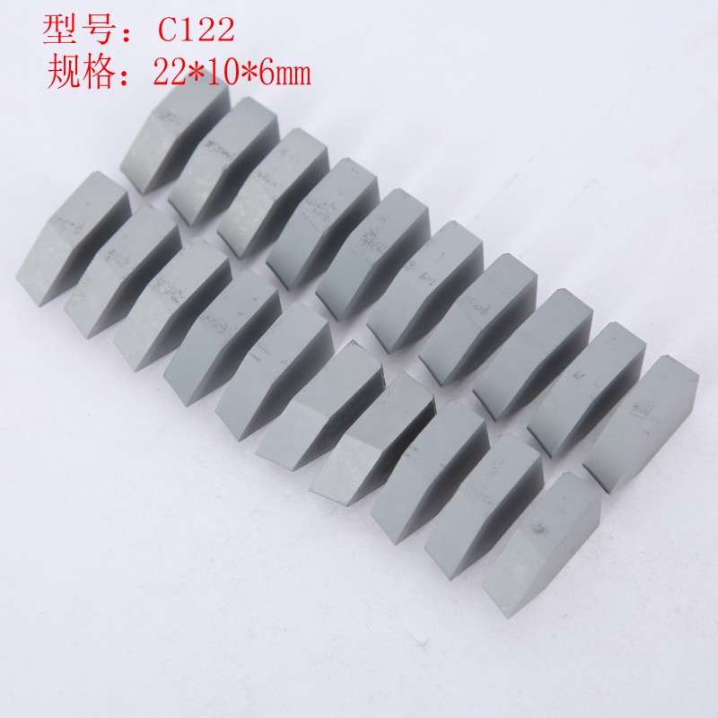 硬质合金焊接刀头外螺纹车刀YG8YT14YT15YW1YW2 C120C122C125