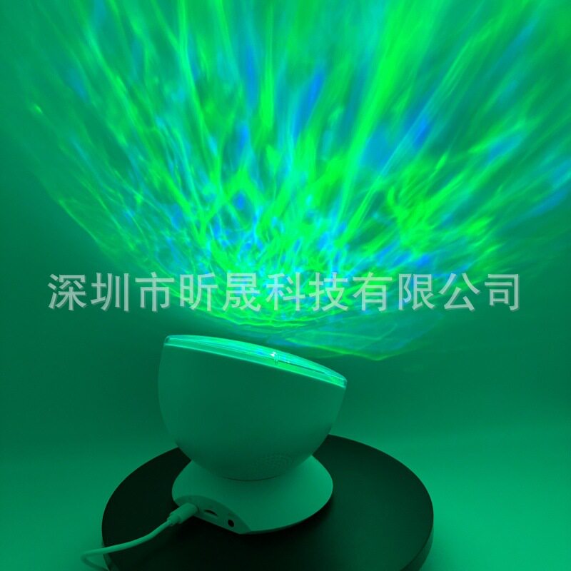 LED七彩音乐投影眠小夜灯