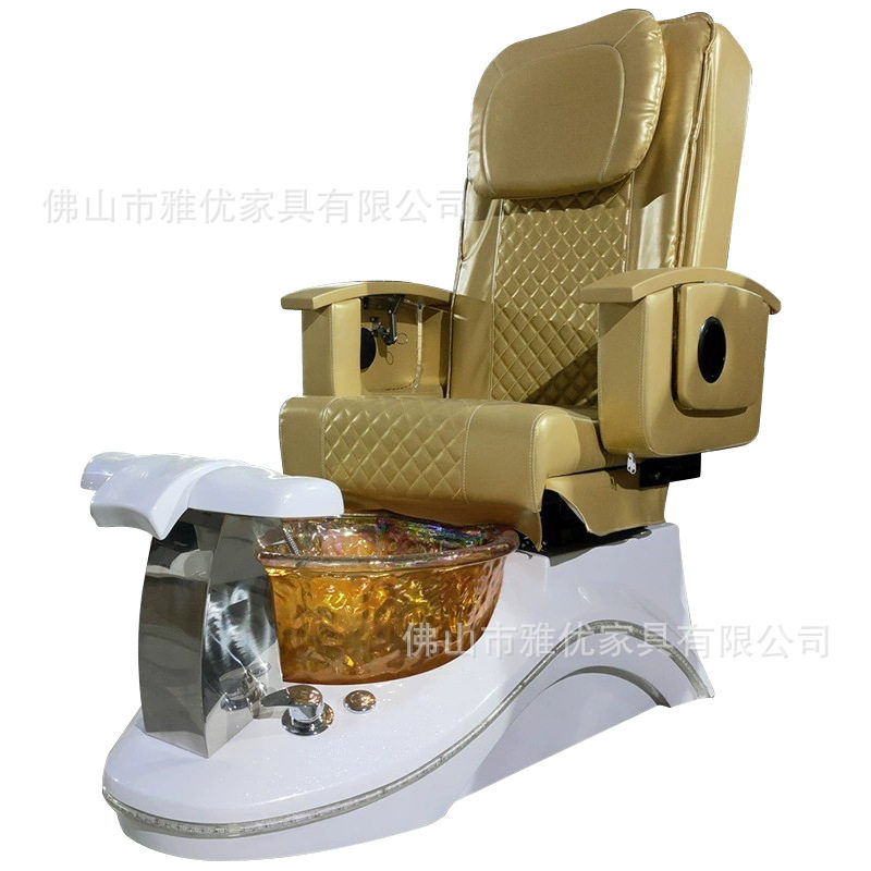 电动可躺足浴美甲美睫按摩椅