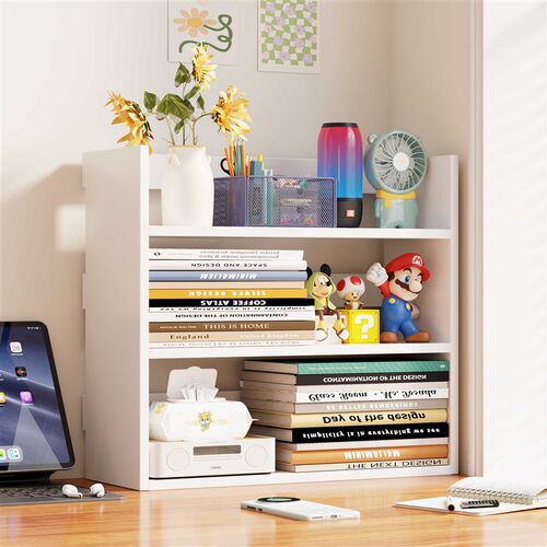 桌上书架桌面置物架简易多层办公收纳架宿舍书桌儿童学习桌分层架