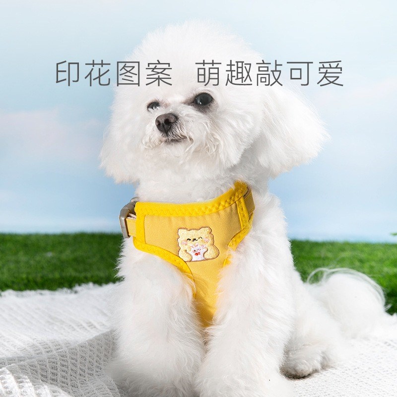 卡通背包背心式小狗狗牵引绳小型犬遛狗绳遛猫绳猫咪绳子宠物用品