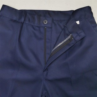 加绒蓝色耐磨耐脏薄款 劳保服工作服裤 女款 夏秋冬季 直筒搬运 子男装