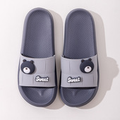 2025夏季 家居拖鞋 男士 厚底室内浴室洗澡防滑情侣踩屎感EVA凉拖女