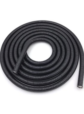 蛇波纹316不锈钢皮管黑色软管304 穿线 201镀锌金属软管包护套塑