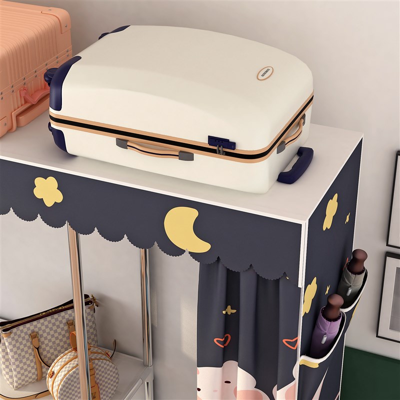 简易衣柜家用卧室布衣柜出租房屋结实耐用组装N衣橱2025新款爆款